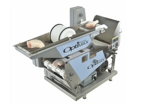 Custom food & beverage equipment decals on automatic breading machine