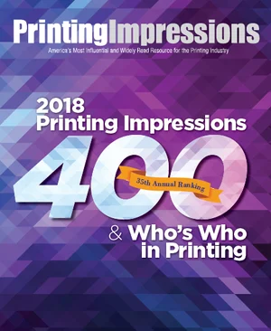 2018 Printing Impressions 400 & Who's  Who in Printing