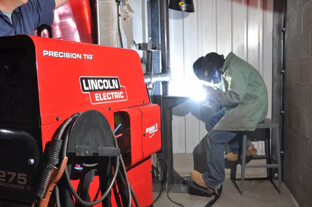 welder with oem decals