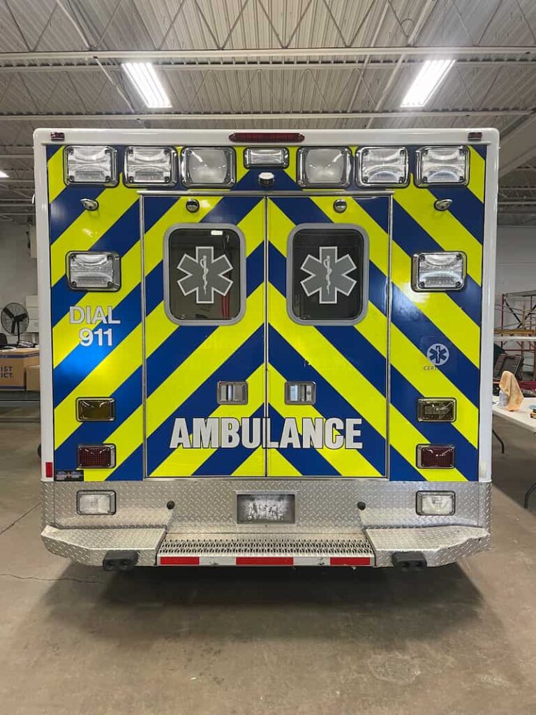 ambulance decals