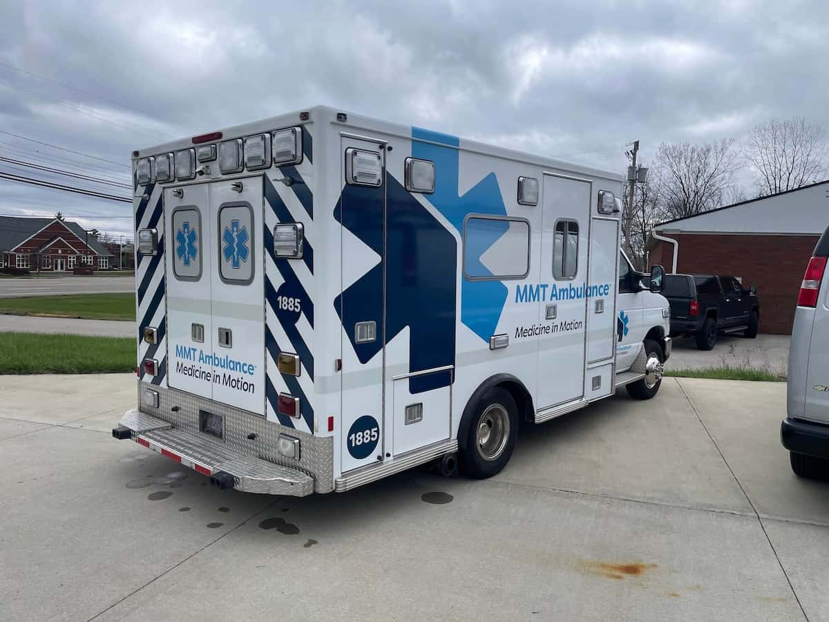 ambulance fleet wrap