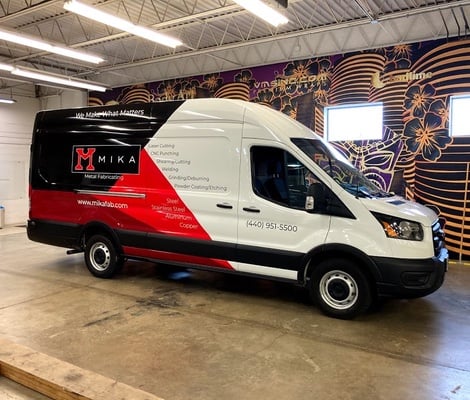 wrapped fleet vehicle