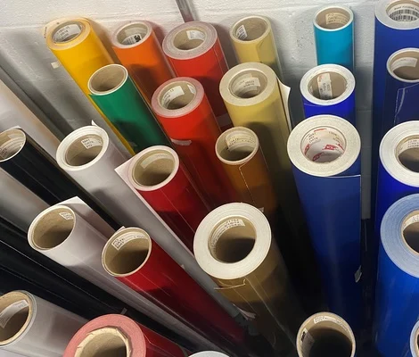 protective overlaminate material for graphic decals and labels