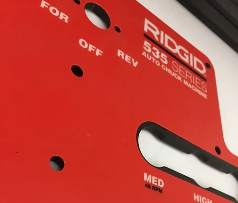 part made with polyester material